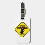Beware of Drop Bears. Humorous Australian Legend Bag Tag