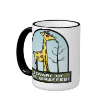 Beware of Evil Giraffes Mug
