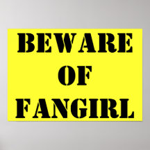Beware of Fangirl poster