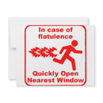 Beware of Flatulence! Custom Invites