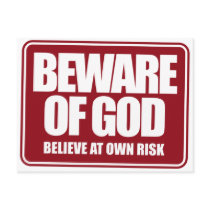 Beware of God Post Cards