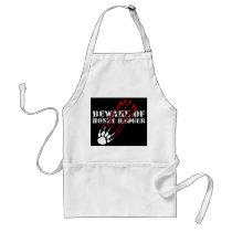 Beware of honey badger apron