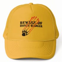 Beware of honey badger hats