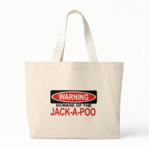 Beware Of Jack-A-Poo Tote Bag