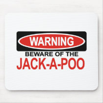 Beware Of Jack-A-Poo Mouse Pad