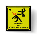 BEWARE OF KUNG FU MASTER buttons