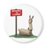 Beware of LLama! magnets
