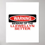 Beware Of Llewellyn Setter Print