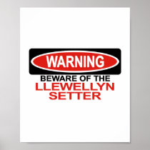 Beware Of Llewellyn Setter Print