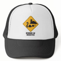 Beware Of Loch Ness Monster Trucker Hat