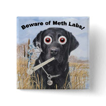 Beware of Meth Labs! Pins