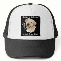 Beware of Meth Labs!  Just Say No! Mesh Hat