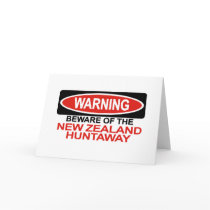 Beware Of New Zealand Huntaway Card