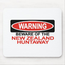 Beware Of New Zealand Huntaway Mouse Pads