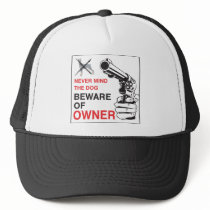 Beware Of Owner Mesh Hat