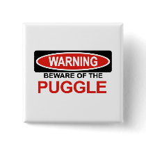 Beware Of Puggle Pin