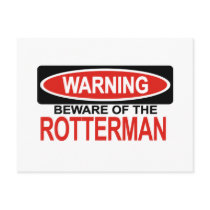 Beware Of Rotterman postcards