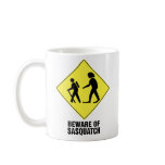 Beware of Sasquatch Coffee Mugs