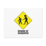 Beware of Sasquatch Postcards