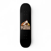 Beware of Sharks with Frickin' Laser Beams skateboards