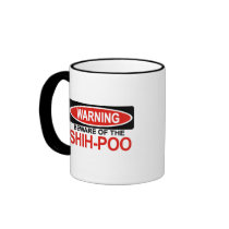 Beware Of Shih-Poo Coffee Mugs