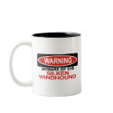 Beware Of Silken Windhound mugs
