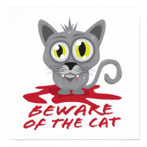 Beware Of The Cat posters by weemad Beware Of The Cat posters