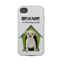 BEWARE of the Dog House iPhone Case Iphone 4 Tough Cases