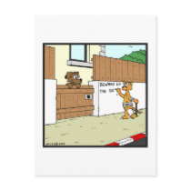 Beware of the Dog postcards