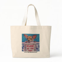 Beware of the Dog • WOOF!  • TOTE bags