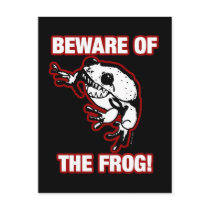 BEWARE OF THE FROG postcards by mac101 BEWARE OF THE FROG postcards