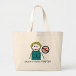Beware of the kiss MONSTER! Canvas Bags