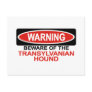 Beware Of Transylvanian Hound Postcards