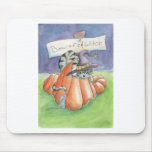 Beware Of Witch Cat Mouse Pad