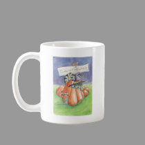 Beware Of Witch Cat mugs