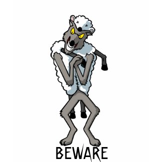 BEWARE OF wOLF'S IN SHEEPS CLOTHING shirt