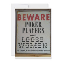 BEWARE Poker Players, It's Poker Time Invitation