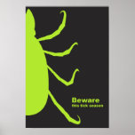 Beware poster Beware poster