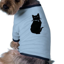 Beware the Black Cat Pet Tshirt