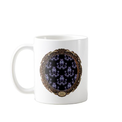 Beware the Brocade Coffee Mugs by EerieElegance