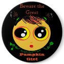 Beware the GREAT PUMPKIN Girl (PIN) buttons by marianne13 Beware the GREAT PUMPKIN Girl (PIN) buttons