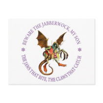 BEWARE THE JABBERWOCK, MY SON POST CARDS