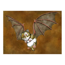 Beware the vampire hamster print