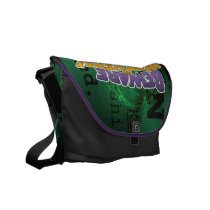 Beware The Watchers Messenger Bag