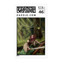 Beware the Woods Postage