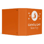 Bewitching Halloween Binder (2 inch), Orange