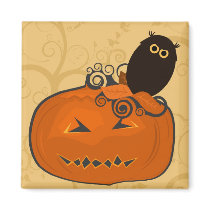 Bewitching Halloween magnets