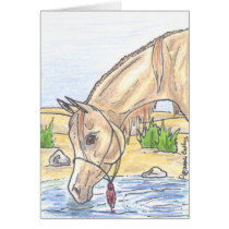 "Beyj bint Ahwa" Greeting Cards
