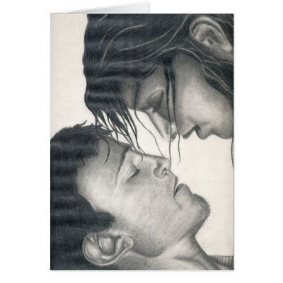 people kissing drawing. Drawing of two people kissing.