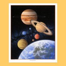Beyond the Home Planet Print by lynettecook Beyond the Home Planet Print
